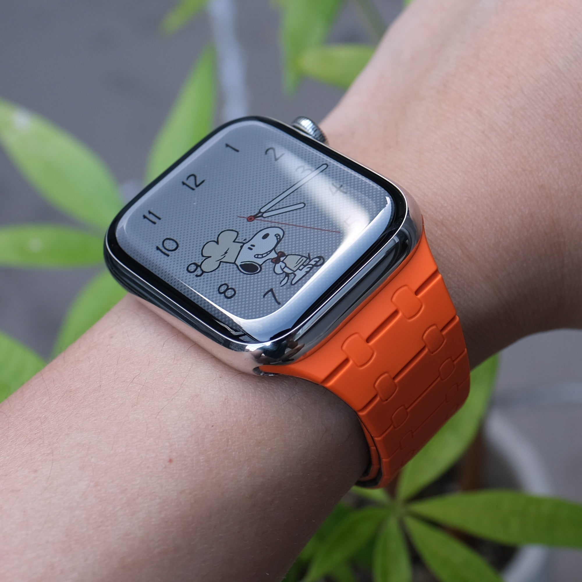 Pin & Buckle - MagnaLoop Apple Watch Band - Magnetic Loop Band for Apple Watch - Pumpkin