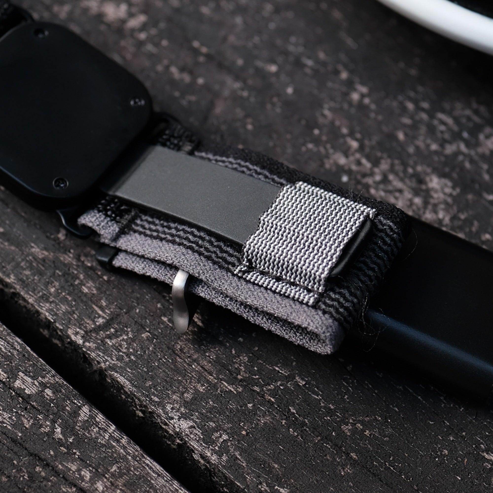 Pin & Buckle - Charge Weave Apple Watch Band with Built-in