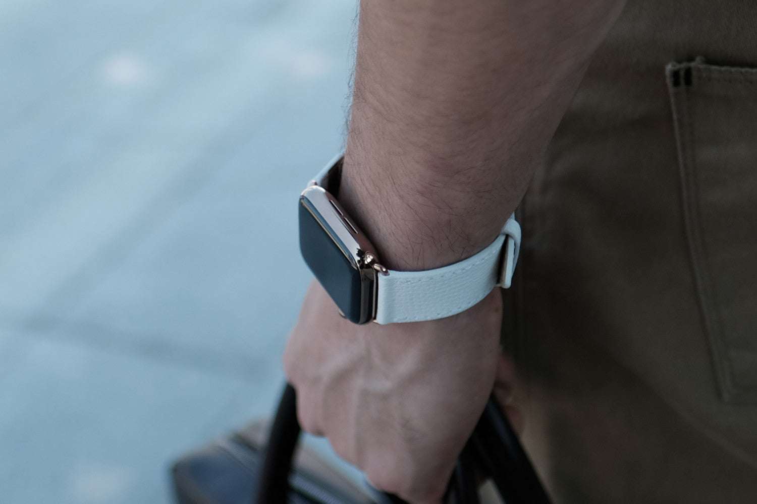 Epsom Leather Apple Watch Bands by Pin & Buckle