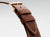 Pin and Buckle Apple Watch Bands - Full Grain Vegetable Tanned Leather - Luxe - Chestnut Brown - Vegetable Tanned Full Grain Leather