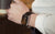 Pin and Buckle Apple Watch Bands - Full Grain Vegetable Tanned Leather - Luxe - Nero Black - Silver - 2