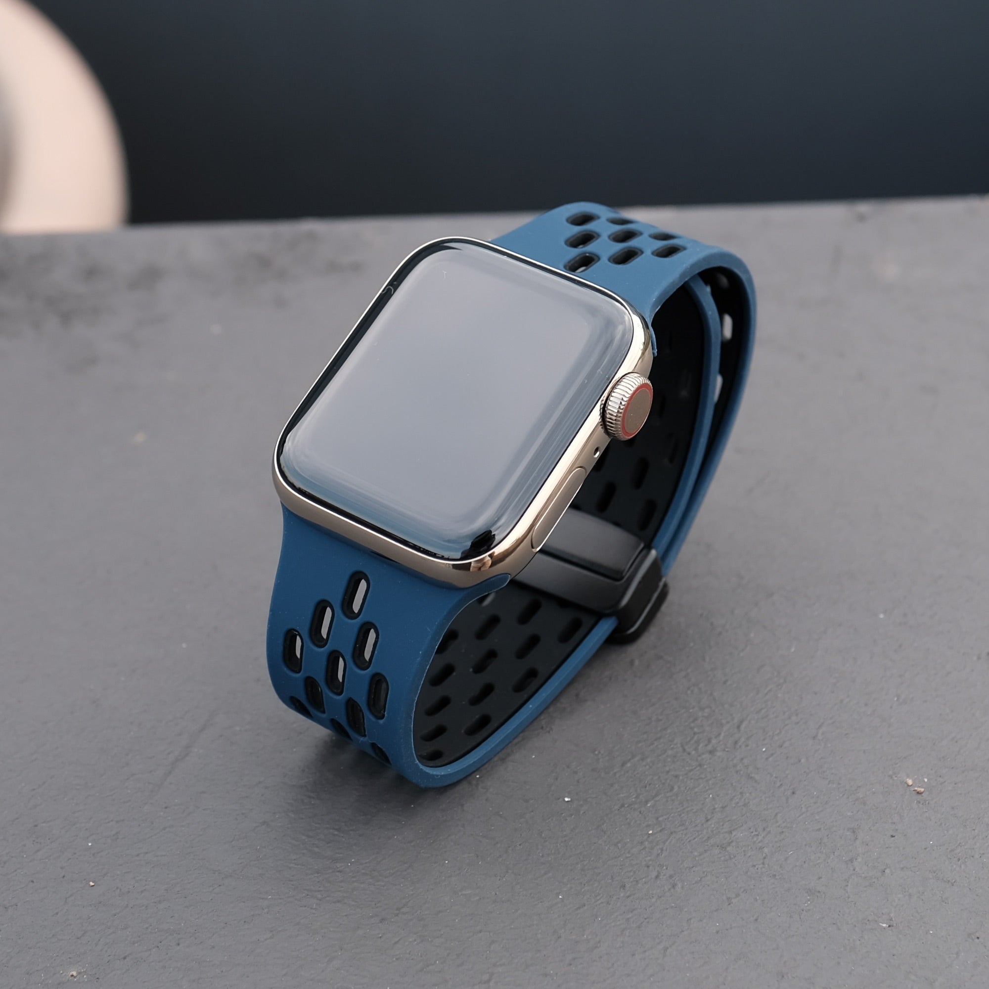 Pin and Buckle - Sport Flex LT Apple Watch Bands - Midnight Blue