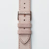 Pin and Buckle Apple Watch Bands - Velour - Suede Leather Apple Watch Band - Peach - Gold