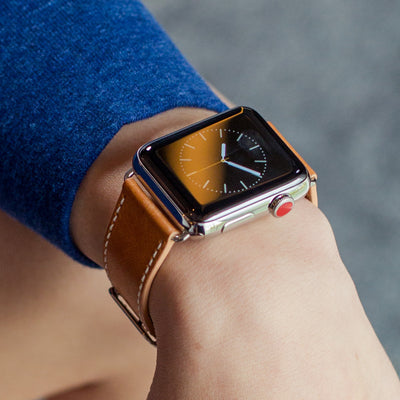 Vachetta Leather Apple Watch Band